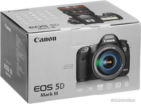 Canon EOS 5D Mark II, III