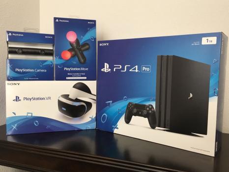 Sony PS 4 Pro 1TB 4K( Bundle )