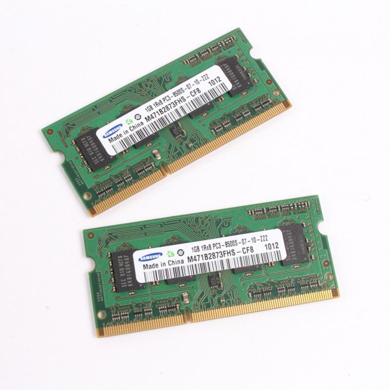 DDR3 Samsung 2x 1 GB