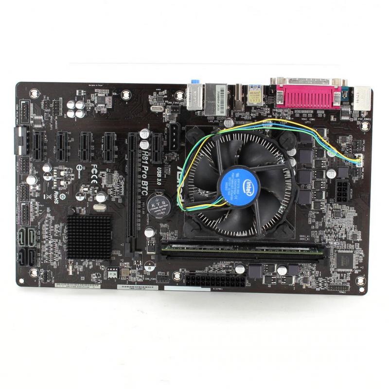 ASROCK H81 Pro BTC + CPU